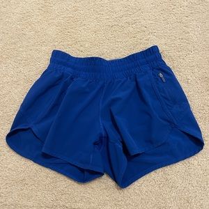 Blue Lululemon Shorts Size 6